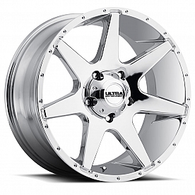Ultra Wheel 20 Diameter 25 Offset Chrome Plated Single - 205-2963C+25