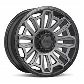 Ultra Wheel 20 Diameter 1 Offset Painted Satin Single - 110-2935GN+01
