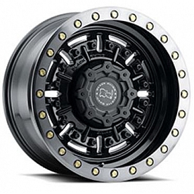 Black Rhino Wheel Abrams - 18 x 9.5 Gun Black With Natural Dark Tinted Lip - 1895ABR-85127B71