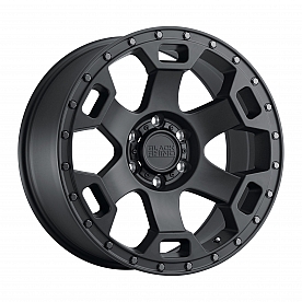 Black Rhino Wheel Gauntlet - 18 x 9 Black With Gun Metal Bolts - 1890GLT-85127M71