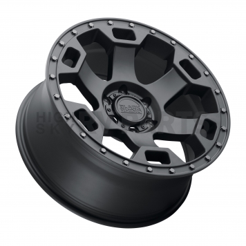 Black Rhino Wheel Gauntlet - 18 x 9 Black With Gun Metal Bolts - 1890GLT-85127M71-2