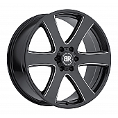 Black Rhino Wheel Haka - 20 x 9.5 Black With Natural Accents - 2295HAK306135B87