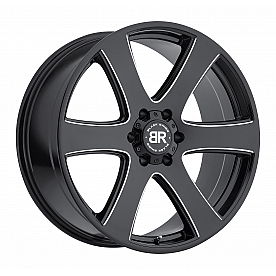 Black Rhino Wheel Haka - 20 x 9.5 Black With Natural Accents - 2295HAK306135B87