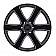 Black Rhino Wheel Haka - 20 x 9.5 Black With Natural Accents - 2295HAK306135B87