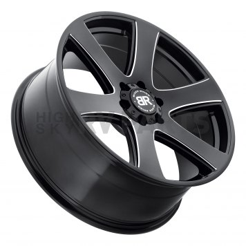Black Rhino Wheel Haka - 20 x 9.5 Black With Natural Accents - 2295HAK306135B87-2