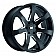 Black Rhino Wheel Mozambique - 22 x 9.5 Black With Natural Accents - 2295MZA306135B87