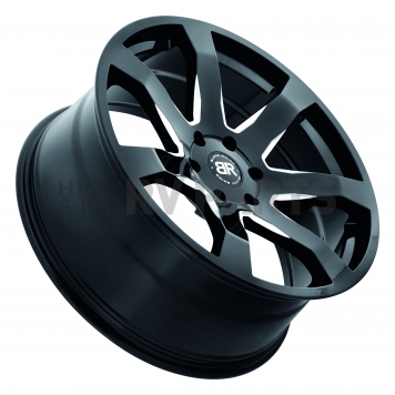Black Rhino Wheel Mozambique - 22 x 9.5 Black With Natural Accents - 2295MZA306135B87-2