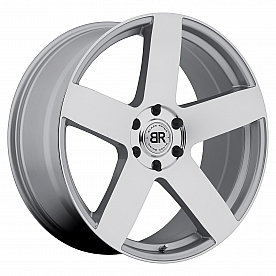 Black Rhino Wheel Everest - 22 x 9.5 Silver With Natural Face - 2295EVE306135S87