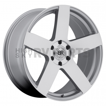 Black Rhino Wheel Everest - 22 x 9.5 Silver With Natural Face - 2295EVE306135S87