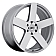 Black Rhino Wheel Everest - 22 x 9.5 Silver With Natural Face - 2295EVE306135S87