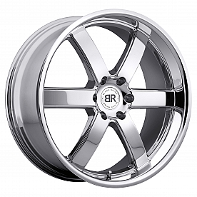 Black Rhino Wheel Pondora - 22 x 9.5 Silver - 2295PND306135C87