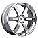 Black Rhino Wheel Pondora - 22 x 9.5 Silver - 2295PND306135C87