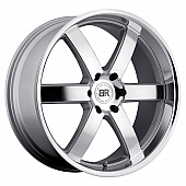 Black Rhino Wheel Pondora - 22 x 9.5 Silver With Natural Face - 2295PND306135S87