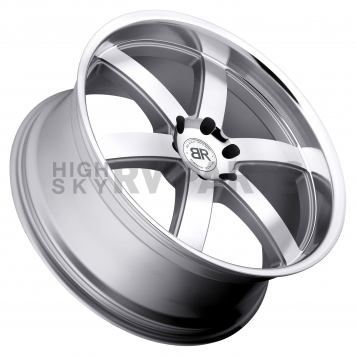 Black Rhino Wheel Pondora - 22 x 9.5 Silver With Natural Face - 2295PND306135S87-2