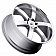 Black Rhino Wheel Pondora - 22 x 9.5 Silver With Natural Face - 2295PND306135S87
