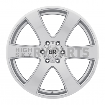 Black Rhino Wheel Haka - 20 x 9.5 Silver With Natural Face - 2295HAK306135S87-1