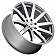 Black Rhino Wheel Traverse - 22 x 9.5 Silver With Natural Face - 2295TRV306135S87