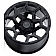 Black Rhino Wheel Overland - 18 x 8 Black - 1880VRL305127M71