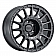 Black Rhino Wheel Sandstorm - 18 x 8.5 Black With Natural Dark Tinted Ring - 1885SND-25127M71