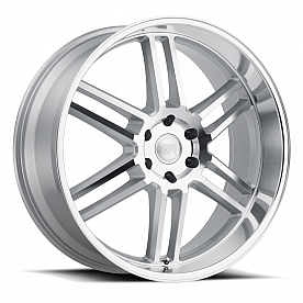 Black Rhino Wheel Katavi - 24 x 10 Silver With Natural Face - 2410KTV306135S87