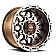 Grid Wheel GD09 - 18 x 9 Bronze With Natural Accents - GD0918090027Z1578