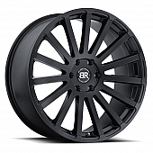 Black Rhino Wheel Spear - 24 x 10 Black - 2410SPR356135M87