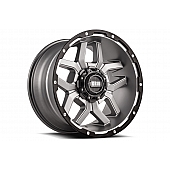Grid Wheel GD07 - 18 x 9 Anthracite With Black Lip - GD0718090027A1578
