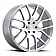 Black Rhino Wheel Kunene - 24 x 10 Silver With Natural Face - 2410KUN356135S87
