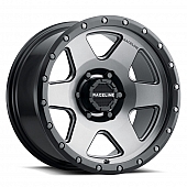 RaceLine Wheel 18 Diameter -12 Offset Aluminum Gun Metal Single