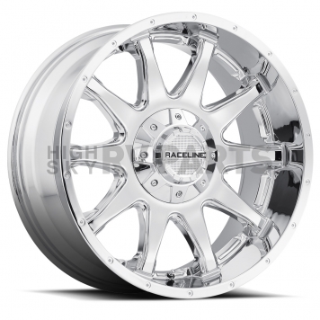 RaceLine Wheel 18 Diameter -12 Offset Aluminum Silver Single