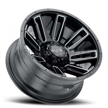 Ultra Wheel 18 Diameter 1 Offset Painted Gloss With Milled Accents Single - 236-8905BM+01-1