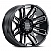 Ultra Wheel 18 Diameter 12 Offset Painted Gloss With Milled Accents Single - 236-8905BM+12