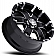Ultra Wheel Baron 201/202 - 18 x 9 Black With Diamond Cut Accents - 202-8973B