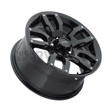 Ultra Wheel 18 Diameter 35 Offset Painted Gloss Single - 251-8874BK+35-1