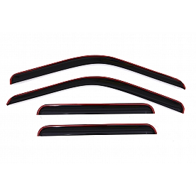Auto Ventshade (AVS) Rainguard - Smoke Acrylic Set Of 4 - 194953