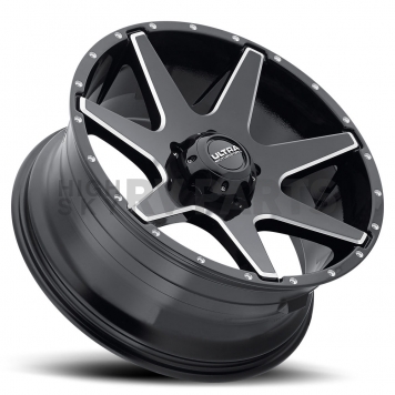 Ultra Wheel Tempest 205 - 18 x 9 Black With Natural Accents - 205-8973BM+12-1