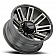 Ultra Wheel 18 Diameter 1 Offset Painted Satin Single - 236-8905BZM+01