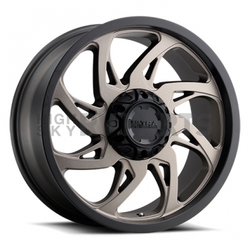Ultra Wheel 18 Diameter 12 Offset Clear Coated Satin Single - 230-8905BZ+12