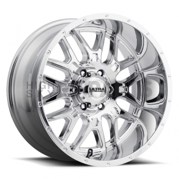 Ultra Wheel 18 Diameter -12 Offset Chrome Plated Single - 203-8973C12