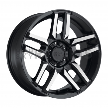 Black Rhino Wheel Mesa - 20 x 9 Black With Natural Face - 2090MSA-85127F71