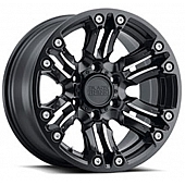 Black Rhino Wheel Asagai - 20 x 9.5 Black With Natural Spoke - 2095ASG-85127M71