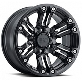Black Rhino Wheel Asagai - 20 x 9.5 Black With Natural Spoke - 2095ASG-85127M71