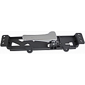 Help! By Dorman Interior Door Handle - Lever Plastic Silver Single - 81839