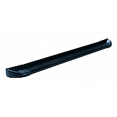 Lund International Running Board Black Aluminum Stationary - 291130