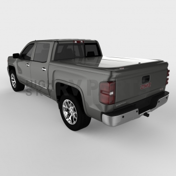 UnderCover Tonneau Cover Hard Tilt-Up Iridium Metallic ABS Composite - 1136LGXG-1