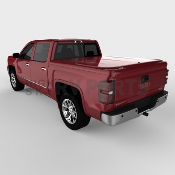 UnderCover Tonneau Cover Hard Tilt-Up Sonoma Jewel Red ABS Composite - 1136L66-1