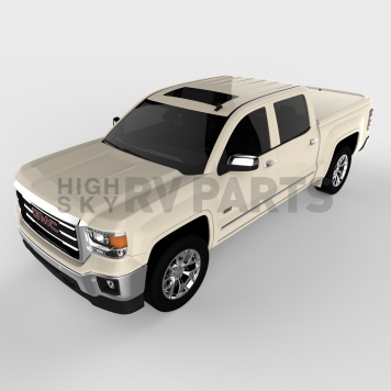 UnderCover Tonneau Cover Hard Tilt-Up White Diamond ABS Composite - 1136L98-2