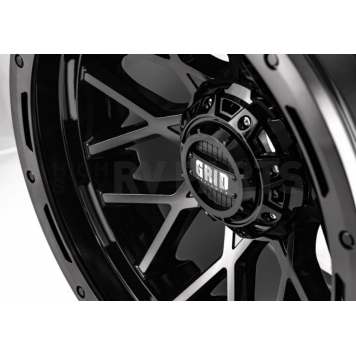 Grid Wheel GD13 - 20 x 9 Black - GD1320090052S1587-1