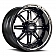Grid Wheel GD10 - 20 x 9 Gloss Black With Natural Accents - GD1020090052M0087