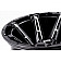 Grid Wheel GD12 - 20 x 9 Black With Natural Accents - GD1220090027M1578